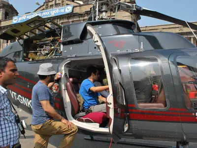 Bappaditya Roy directing a Hero commercial